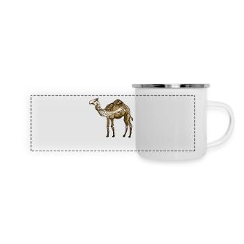Camel - Panoramic Camper Mug - white - Front