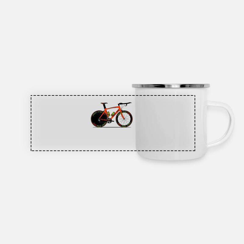 Trial Trial Bike - Panoramic Camper Mug - white