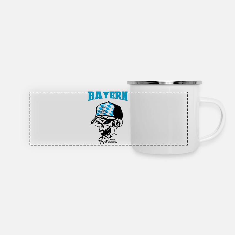 Bavaria - Panoramic Camper Mug - white