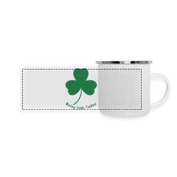 Being Irish - Panoramic Camper Mug - white - Front
