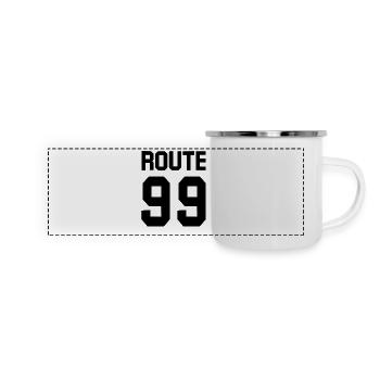 ROUTE 99 - Panoramic Camper Mug - white - Front