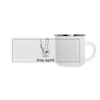 Bong Appetite - Panoramic Camper Mug - white - Front