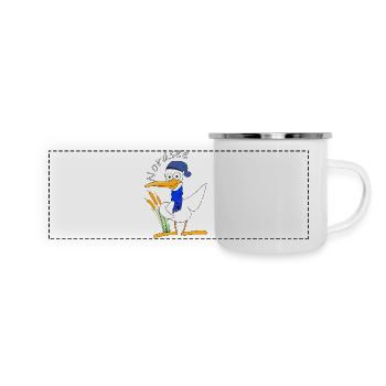 North Sea - Panoramic Camper Mug - white - Front