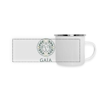 Gaia - Mother Nature - Tree of Life - Panoramic Camper Mug - white - Front