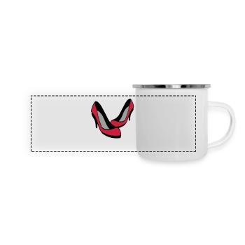 shoes - Panoramic Camper Mug - white - Front
