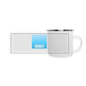 Woman's name Emily - Panoramic Camper Mug - white - Front