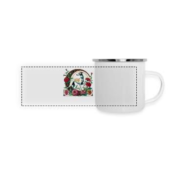 Whippet - Panoramic Camper Mug - white - Front