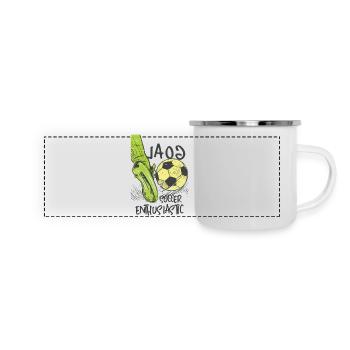 Football Inspires - Panoramic Camper Mug - white - Front
