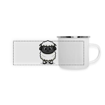 Sweet lamb - Panoramic Camper Mug - white - Front