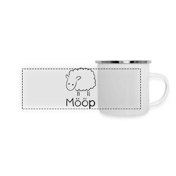 Mööp Sheep - Panoramic Camper Mug - white - Front