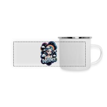 Dreamer - Dreamer - Dreamer - Dream - Reverie - Panoramic Camper Mug - white - Front