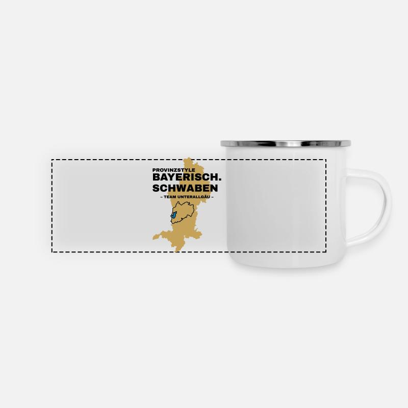 Swabia | UNTERALLGÄU - Panoramic Camper Mug - white