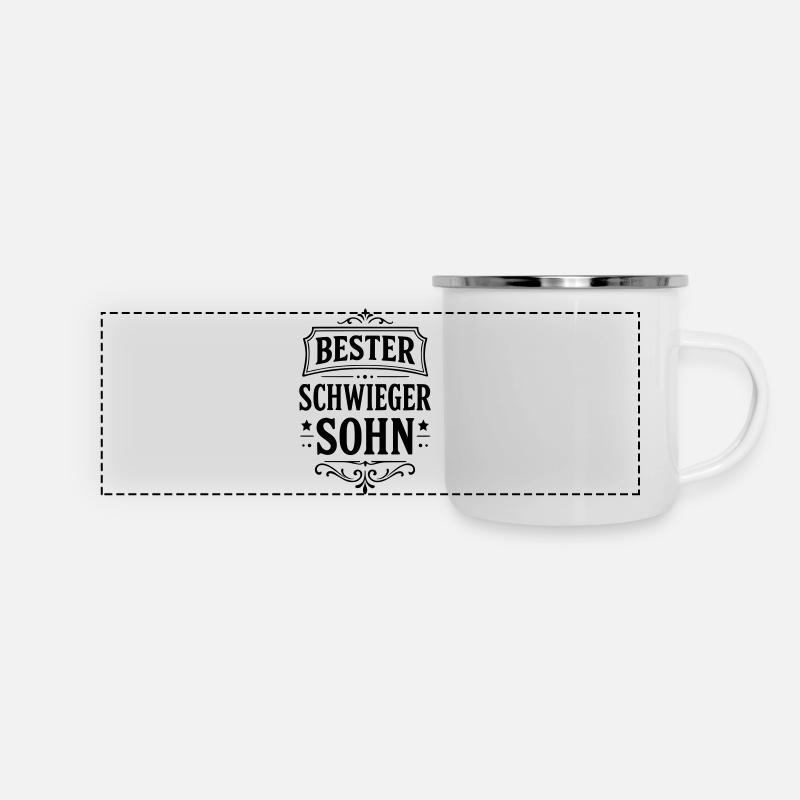 Best son-in-law - Panoramic Camper Mug - white