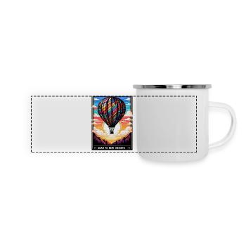 Soar to new Heights - Panoramic Camper Mug - white - Front
