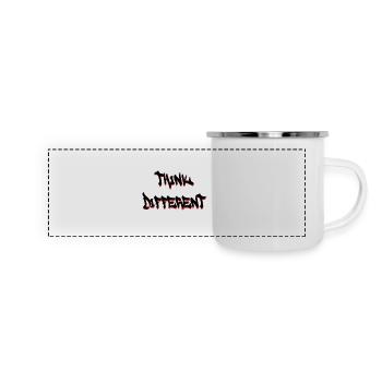 Argent Motivation Profit Profit Performance Rendement - Mug panoramique émaillé - blanc - Devant