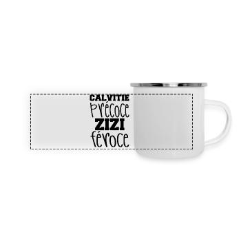 Bald Who Can Humor Baldness Man Humor Handsome - Panoramic Camper Mug - white - Front