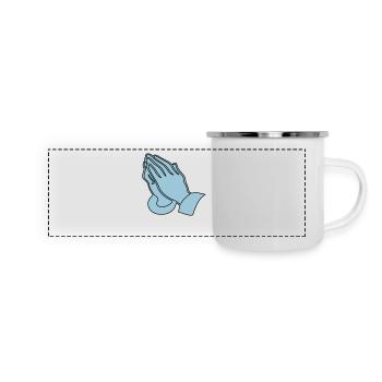 Christentum Collection - Panorama Emaille-Tasse - Weiß - Vorne