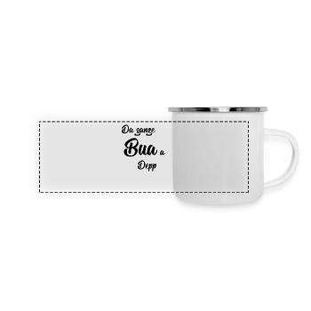 Since whole Bua a Depp - Panoramic Camper Mug - white - Front