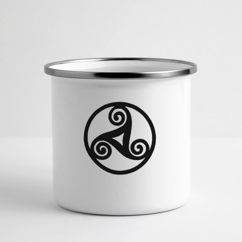 Celte Mug panoramique émaillé