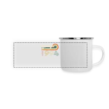 1994 Vintage Classique 1994 - Mug panoramique émaillé - blanc - Devant