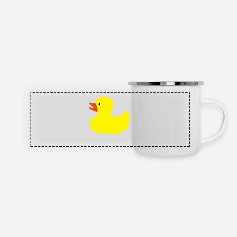 duck - Panoramic Camper Mug - white