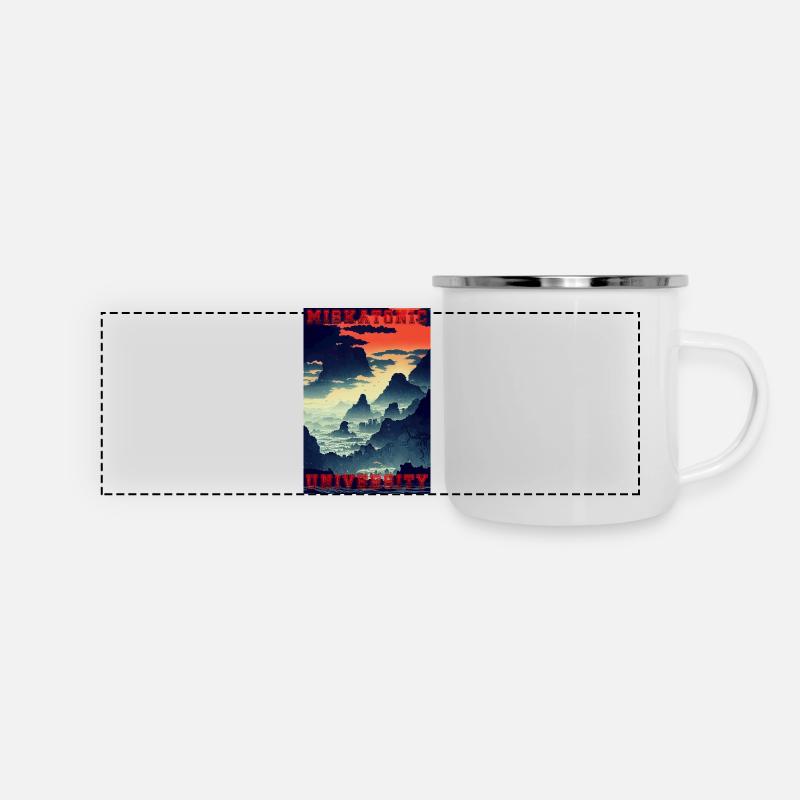 Miskatonic University - Panoramic Camper Mug - white