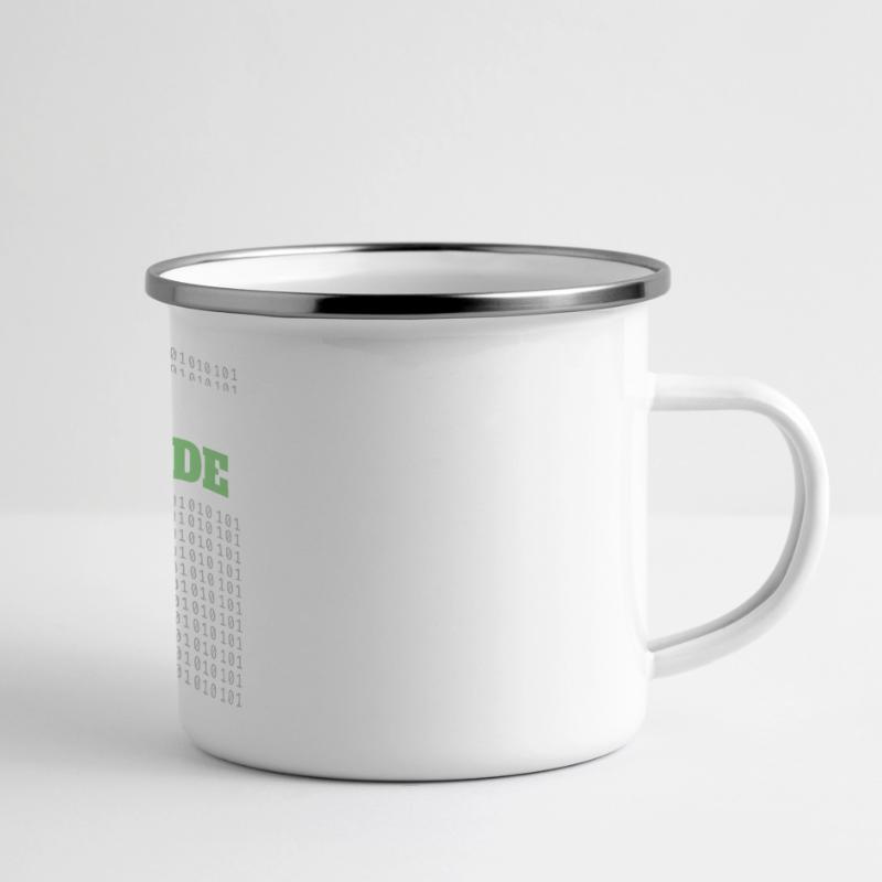 Code Mode Activé - Programmeur Ingénieur logiciel Codeur Mug panoramique émaillé
