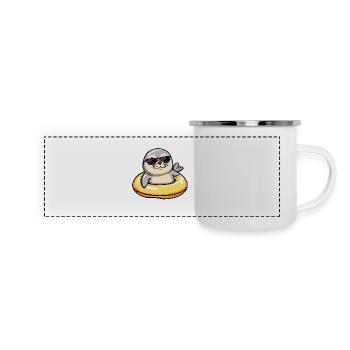 Robbe Comic Cool - Panoramic Camper Mug - white - Front