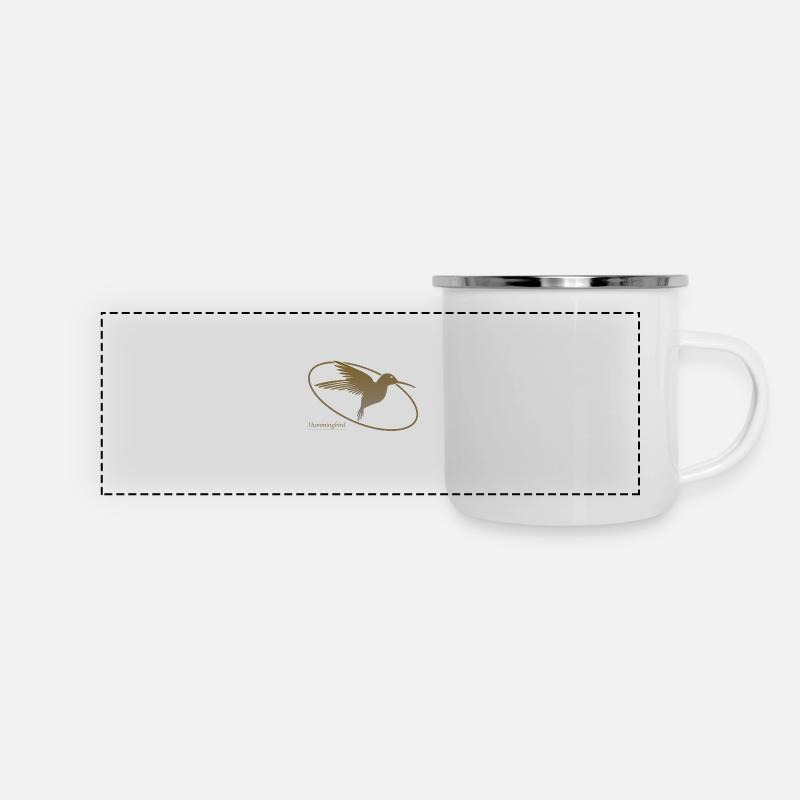 Animals, the bird - animals, the bird - Panoramic Camper Mug - white