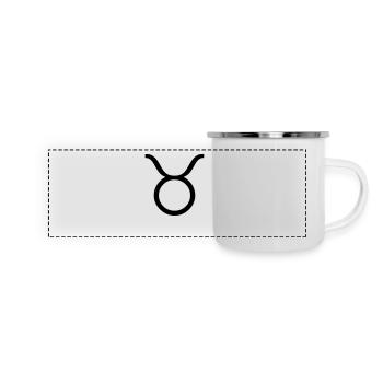 Taurus - Panoramic Camper Mug - white - Front