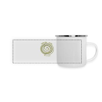 Kornkreis Pi - Panoramic Camper Mug - white - Front