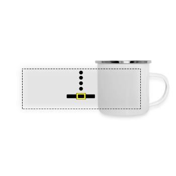 belt - Panoramic Camper Mug - white - Front