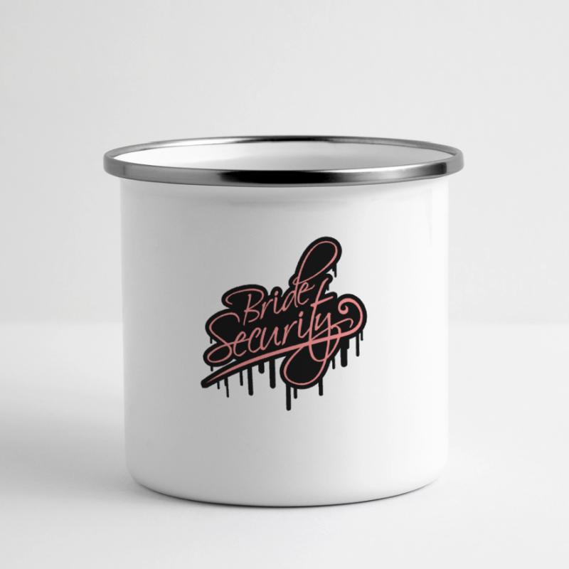 Bride Security Panoramic Camper Mug