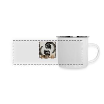 Sounds of the Sea theme - Panoramic Camper Mug - white - Front