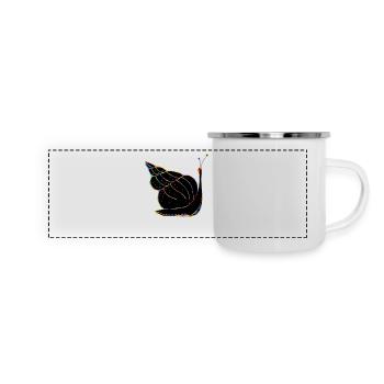 Snail - Panoramic Camper Mug - white - Front
