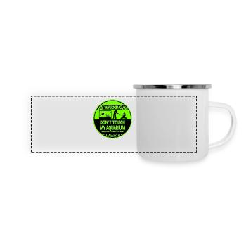 Aquarium - Panoramic Camper Mug - white - Front
