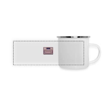 Retro Bytes - Comp - Panoramic Camper Mug - white - Front