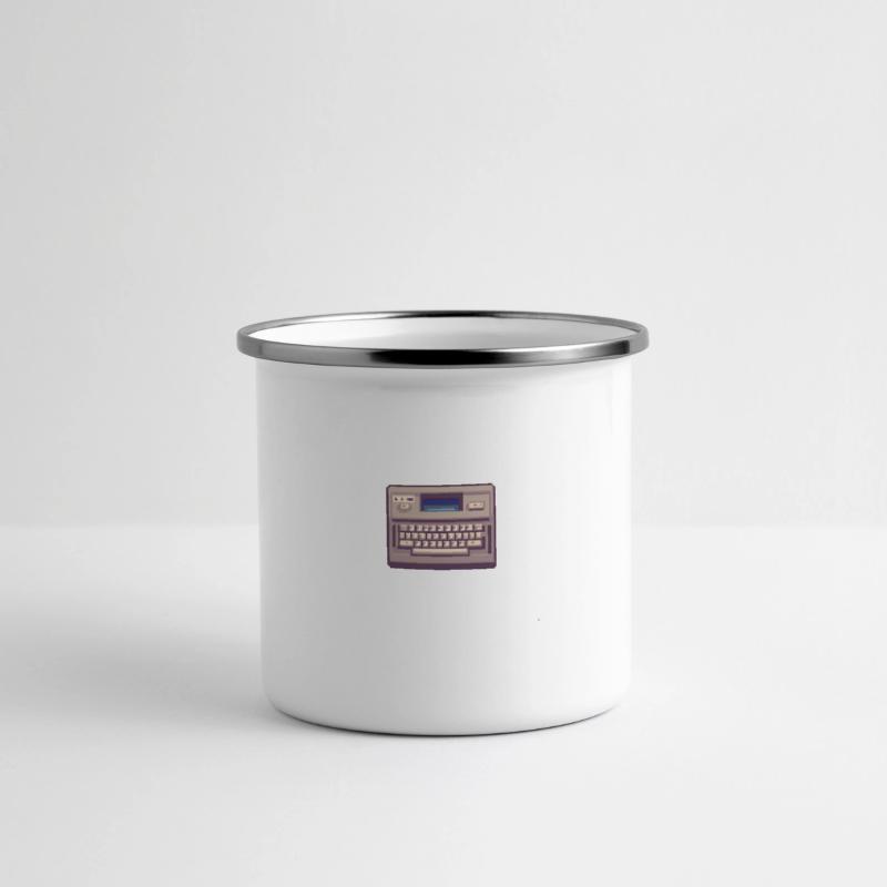 Panorama Emaille-Tasse