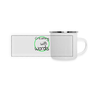 Imagination Artistic Exploration - Panoramic Camper Mug - white - Front