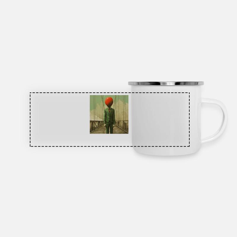 Balloon - Panoramic Camper Mug - white