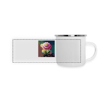 Magical sunset magic - Panoramic Camper Mug - white - Front