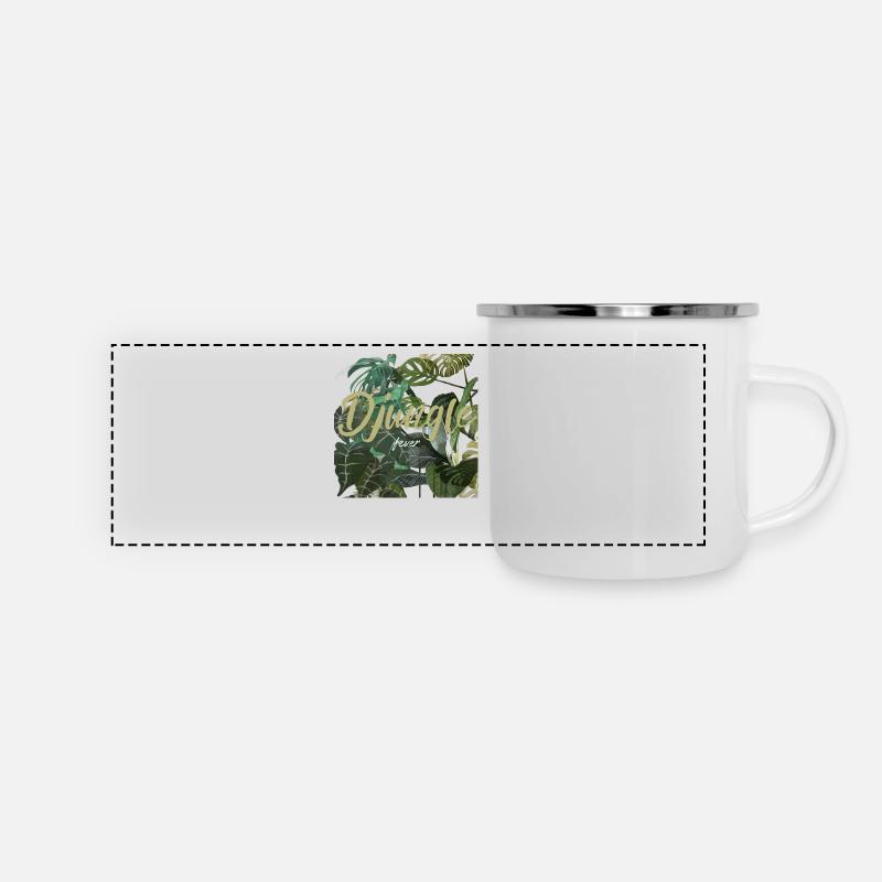 Djungle fever - Panoramic Camper Mug - white