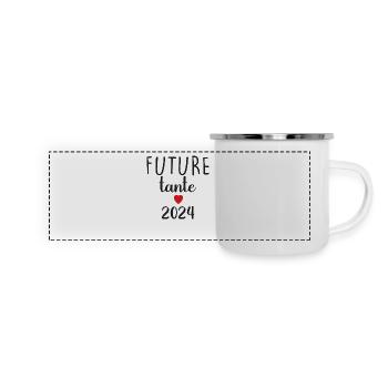 Future Aunt - 2024 - Panoramic Camper Mug - white - Front