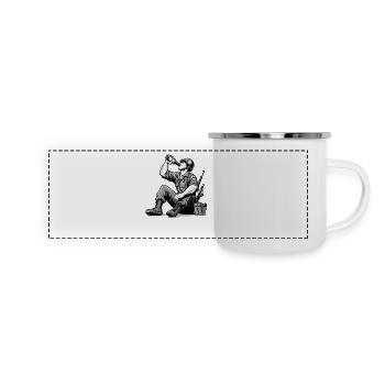 Disarmament of the Armed Forces - Panoramic Camper Mug - white - Front