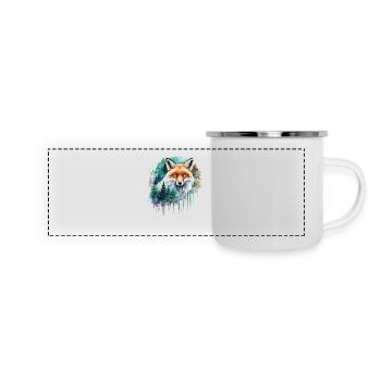 19 - Panoramic Camper Mug - white - Front