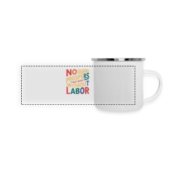 without you nothing will function - Panoramic Camper Mug - white - Front