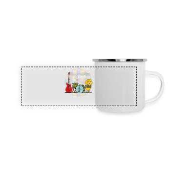 Musical instruments - Panoramic Camper Mug - white - Front