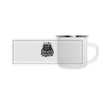 Hexenkessel – Brewing Trouble - Panoramic Camper Mug - white - Front