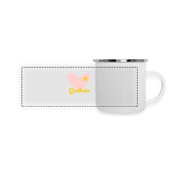 Stockholm - Sweden - Vacation - Travel - Panoramic Camper Mug - white - Front