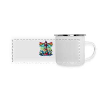 Lighthouse - Panoramic Camper Mug - white - Front